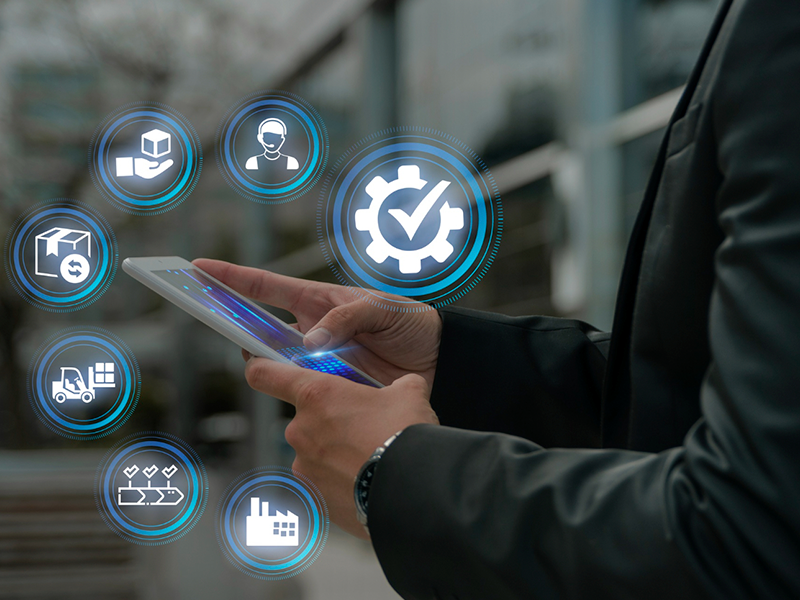 Gestão automatizada, otimizando a operação entre indústria e varejo.