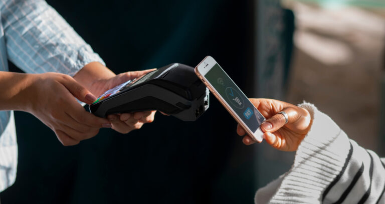 Aumento de pagamentos por Tap to Pay
